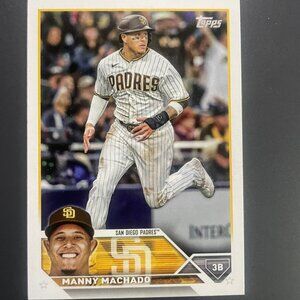Manny Machado, San Diego Padres (Card #400) Topps, 2023